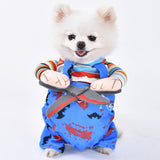 Halloween Dog Clothes Small Dog Funny Funny Transformed Dress Teddy Cat Creative Dress Pet Costume