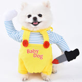 Halloween Dog Clothes Small Dog Funny Funny Transformed Dress Teddy Cat Creative Dress Pet Costume